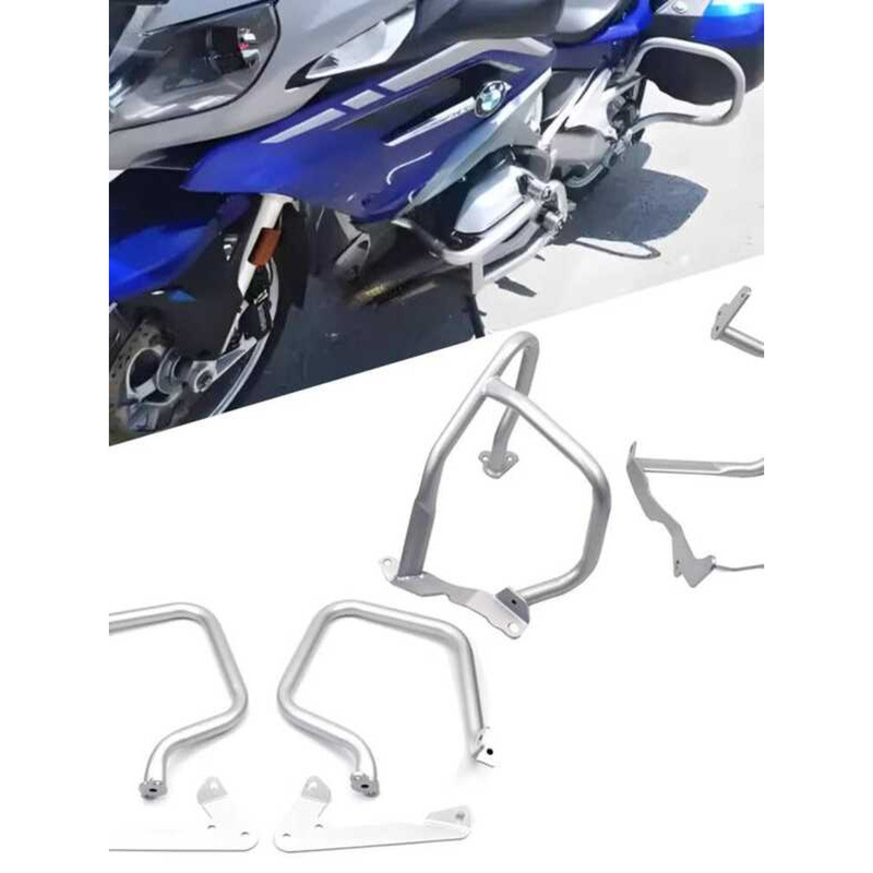 เหมาะสําหรับ BMW R1200RT Guard Bar 14-19 ดัดแปลงเครื่องยนต์กันชนด้านหลัง Trunk Guard Bar Body Guard 