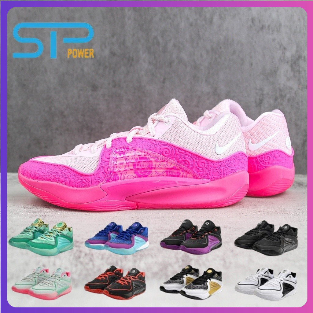 รองเท้าบาสเก็ตบอล KD16 NRG EP Durant ผู้ชาย แบบต่ำ กันลื่น ทนทาน ระบายอากาศดี และมีน้ำหนักเบา