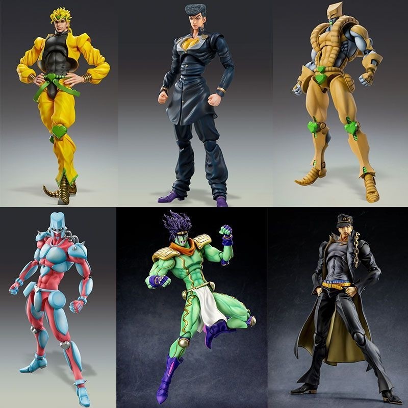 JoJos Bizarre Adventure 23 ซม. รูปปั้น Super Action Articulated Figure Collection (Jotaro/Dio/Josuke