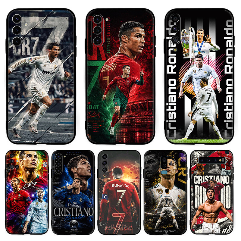 สําหรับ Samsung J4 J6 J8 Plus หรือ Prime J2 J5 J7 Prime Core J730 Pro S6 Edge Cristiano Ronaldo ปลอก