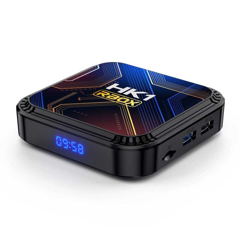 ▥ Hk1 Rk3528 K8s Rbox สำหรับแอนดรอยด์13 GB 4K Dual Wifi 2.4G 5G BT 4Gb 32Gb 64Gb