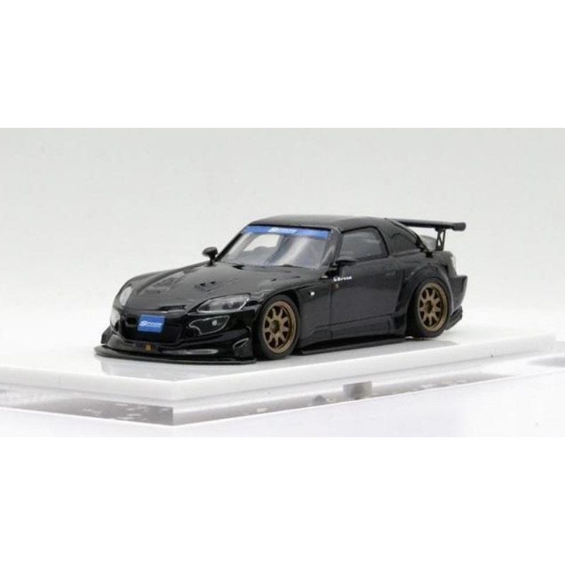 1/64 ONE MODEL Spoon S2000 (สีดํา) รถสปอร์ต