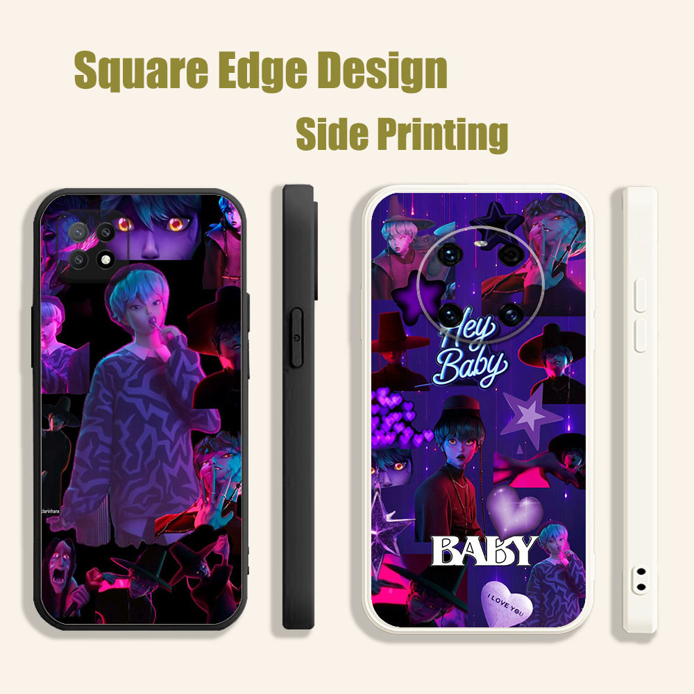 ปลอกสําหรับ OPPO Reno6 Reno 7 7z 5K A16E A16K A94 เด็ก saja kdh my สามี gones Kpop นักล่าปีศาจ BOA21