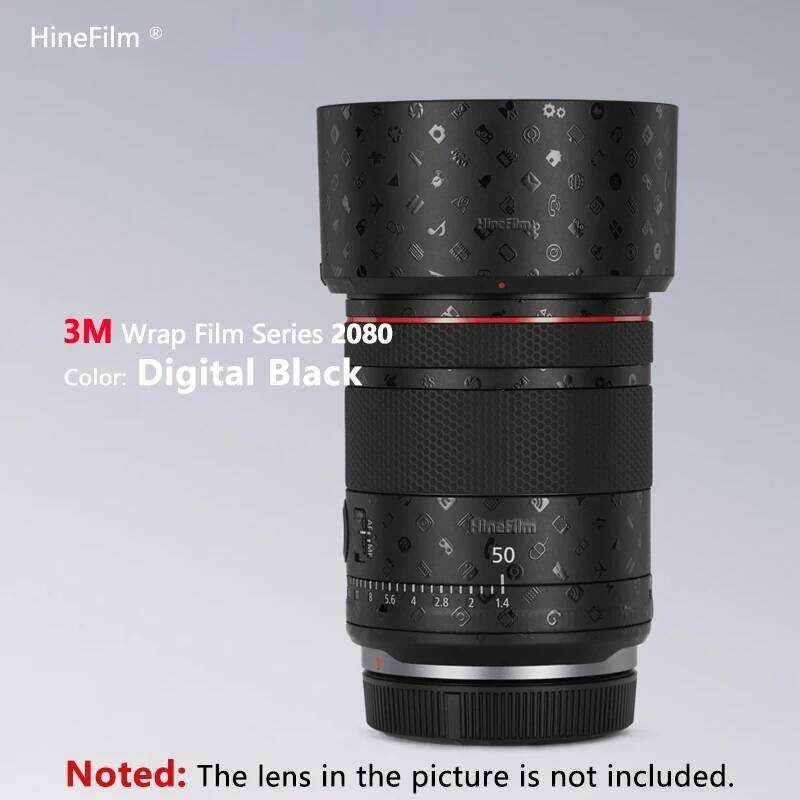 ▥ Hinefilm ผิวสําหรับ Rf50 F1.L เลนส์ผิว Rf50f1. เลนส์สติกเกอร์สําหรับ Canon RF 1.L VCM เลนส์ D