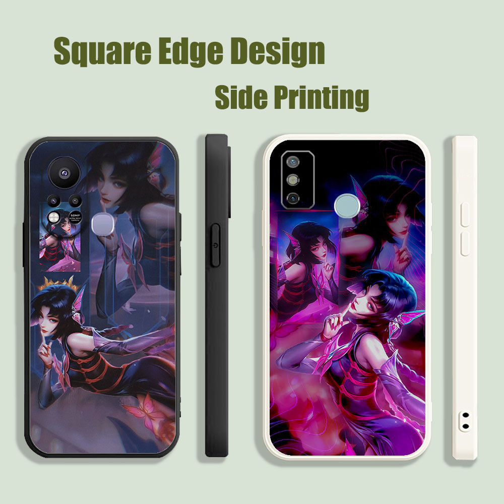 ปลอกสําหรับ Samsung Galaxy A12 A10 A10S A02S A03S A50 A31 A11 (EU) MLBB Zhuxin Mobile Legends Zhuxin