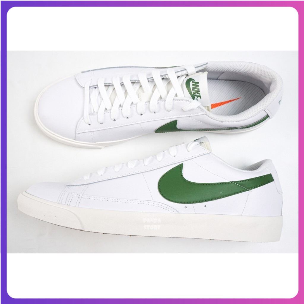 [การประกันคุณภาพ] รองเท้าผ้าใบหนัง Blazer Low-Top c94