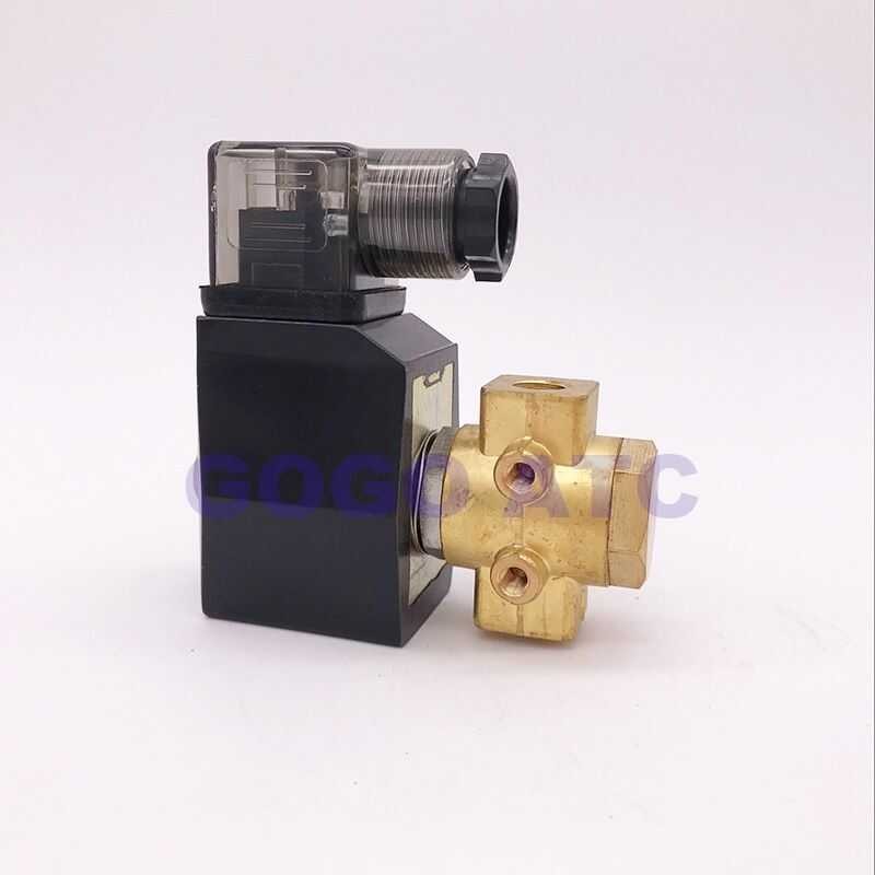 90bar G 2 way Brass water high pressure solenoid vae normally open 1/4 quot; BSP 220V AC Orifice 1