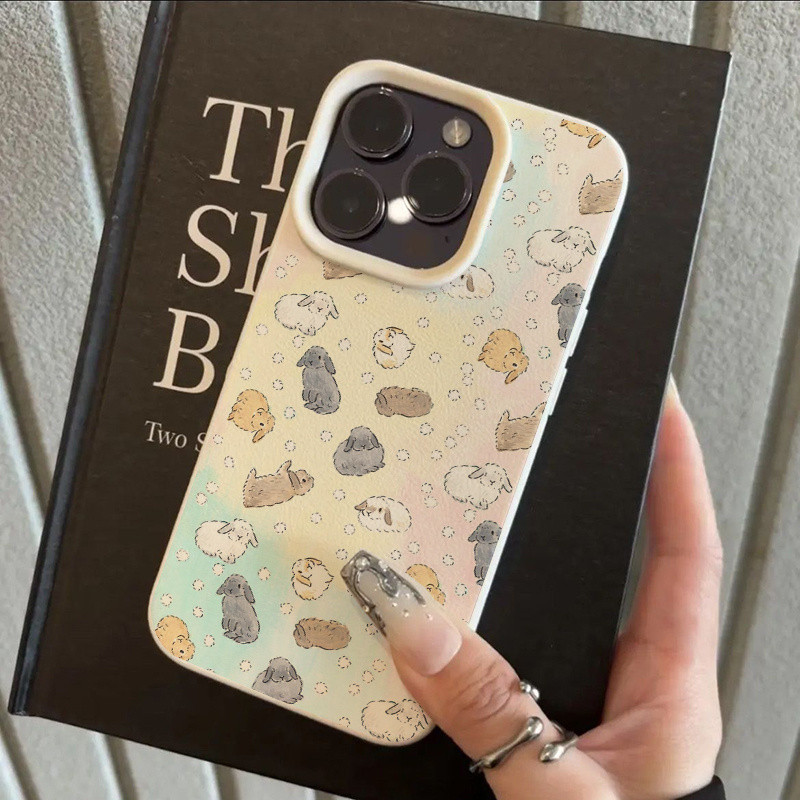 (สต็อกในพื้นที่) เคสโทรศัพท์พิมพ์ลายสัตว์น่ารัก Soft กันกระแทก Anti Scratch Tpu Case| สําหรับ Iphone 14 Pro Max 13 12 Mini Plus สไตล์ Kawaii น่ารัก