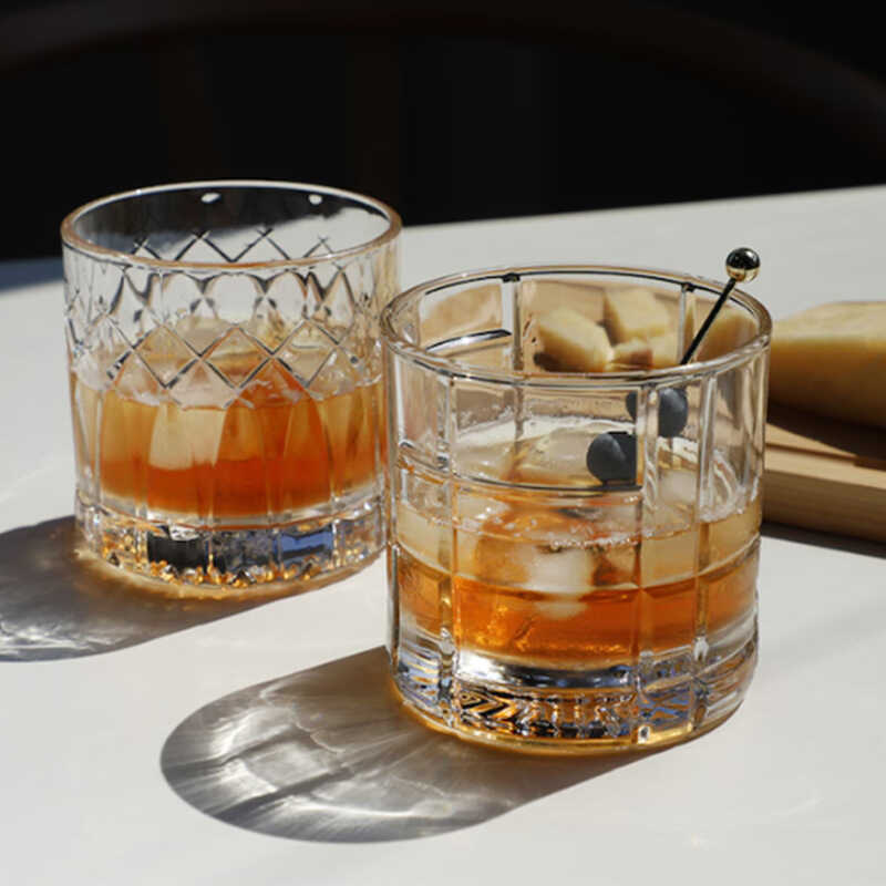 Chabel Crystal Rock Liquor Gss Chabel Crystal Rock Liquor Glass แก้ววิสกี้คลาสสิก แก้วค็อกเทล