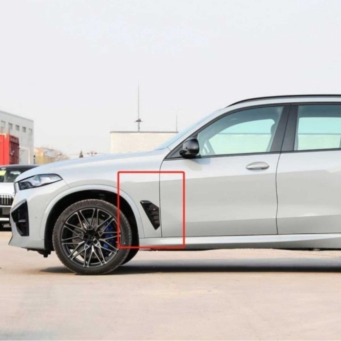 For BMW X5 LCI G05 modification upgrade X5M fender side air vent decorative air vent