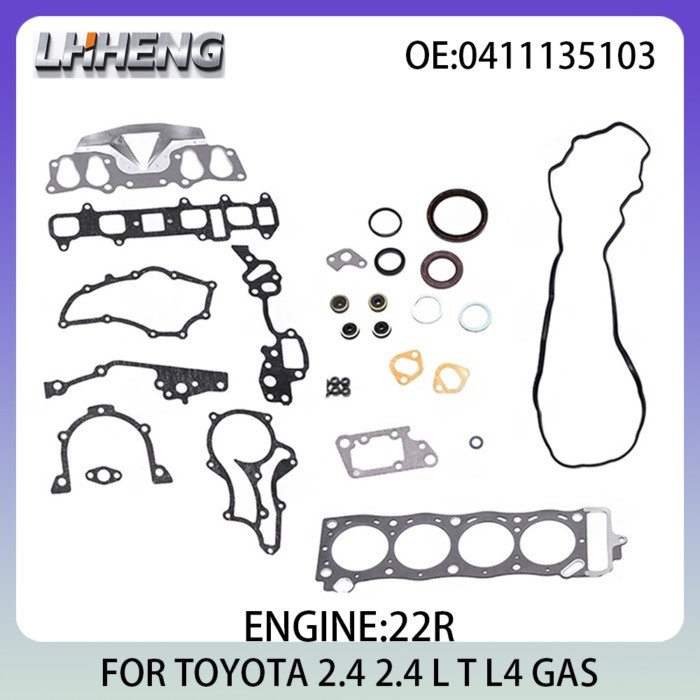 Engine Full Gasket Set For TOYOTA CRESSIDA LAND CRUISER 2.4L 2.4 L T L4 GAS 84-96 0411135103 041113
