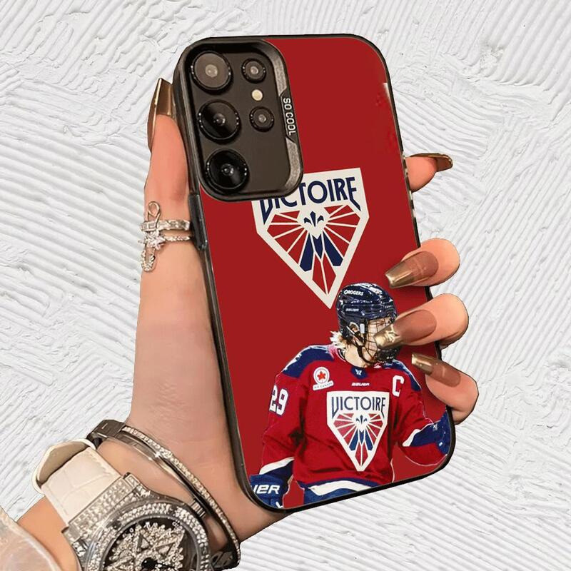 (สต๊อกสินค้าในพื้นที่) Victoire Hockey Player Phone Case กันกระแทก Anti Scratch Soft Tpu Case| สําหร