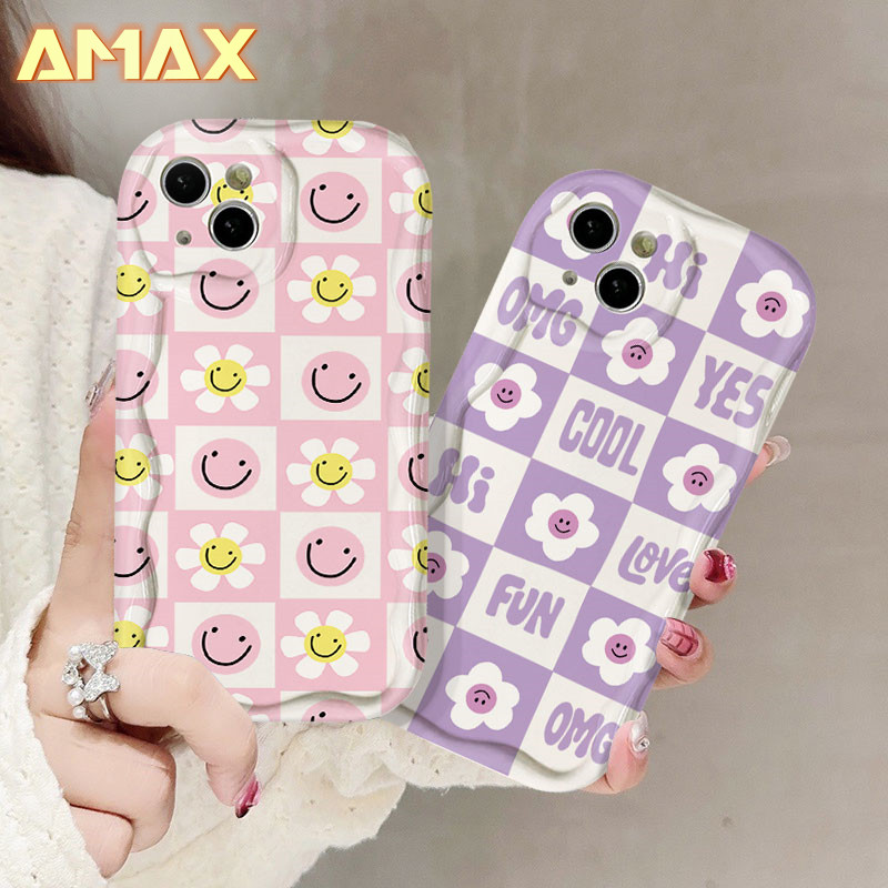 แฟชั่นน่ารักยิ้มดอกทานตะวันเคสโทรศัพท์สําหรับ Infinix X688B X650 X655C X657C X669D X670 X676B X655F 