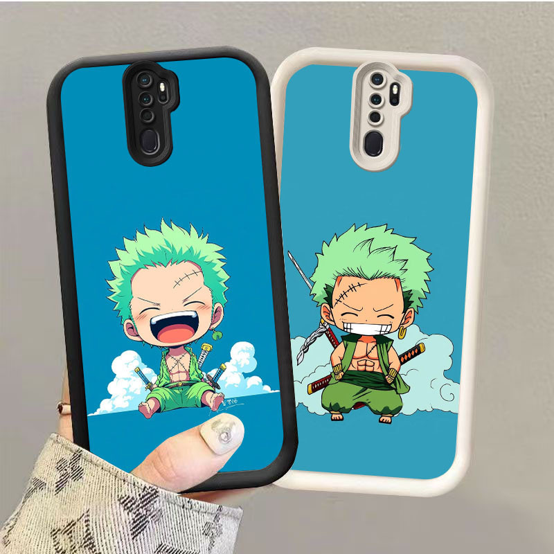 YZ-134 One Piece รุ่น Q ของ Zoro สวยมากปลอกสําหรับ OPPO Reno A9 2Z A5 2F 8T F11 2020 Pro 5G