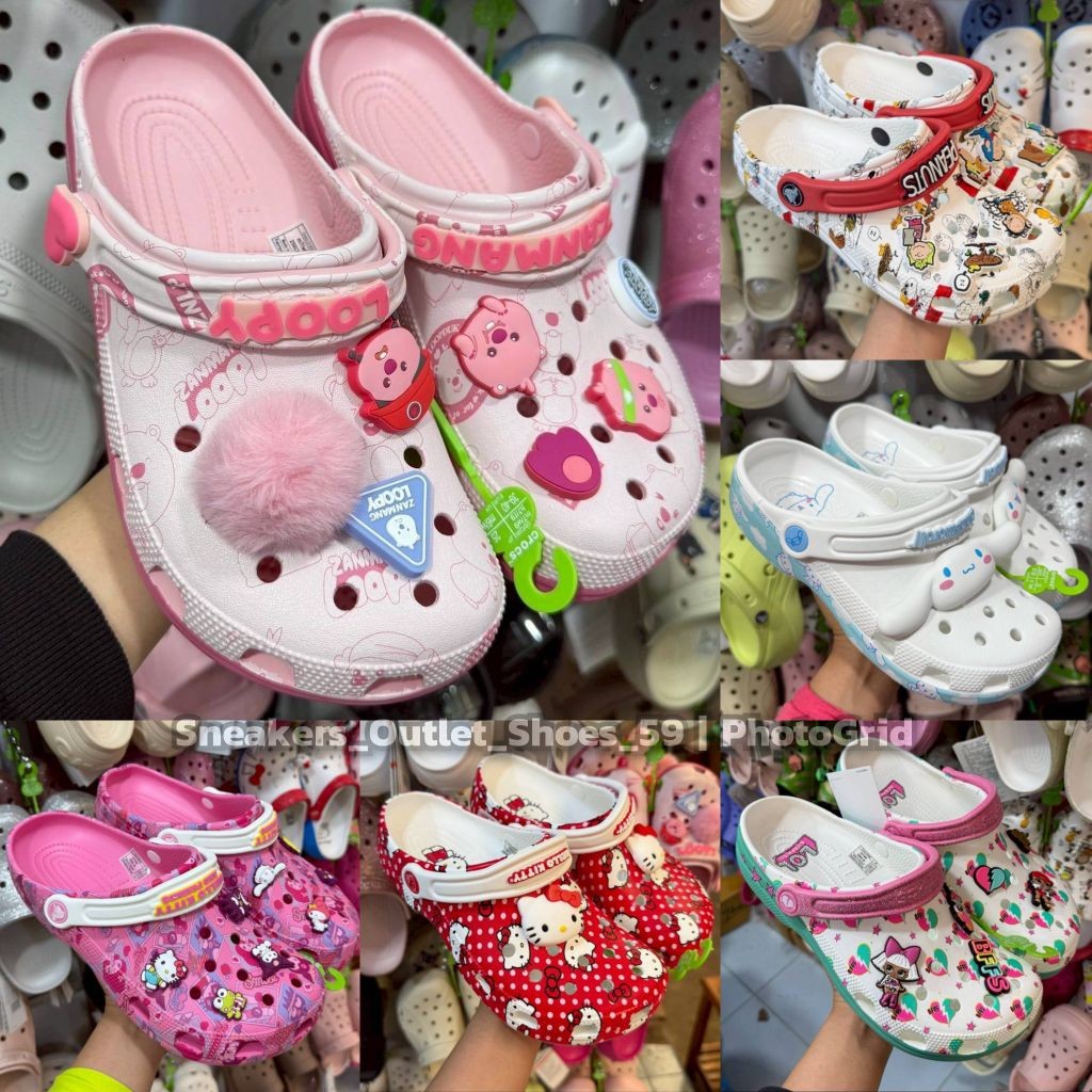 ♞,♘,♙รองเท้า Crocs Women [ ของแท้ พร้อมส่ง ] FBC