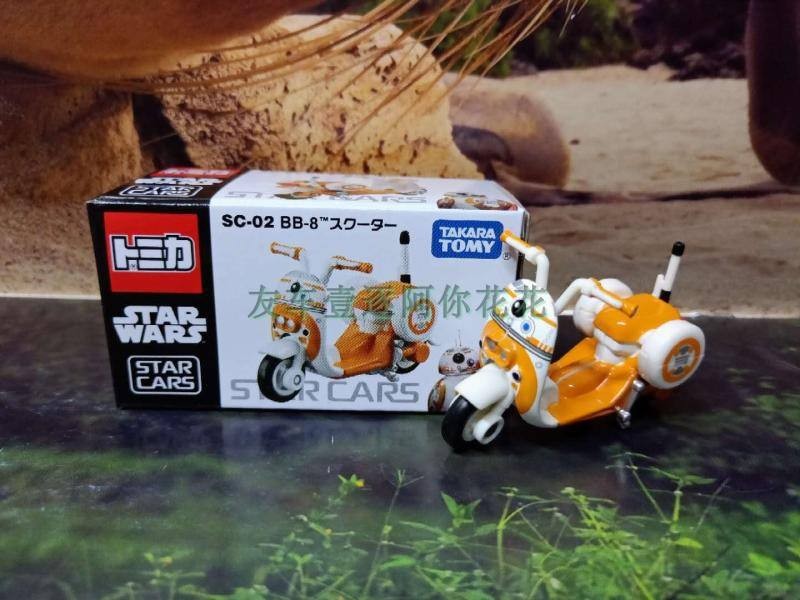 TOMY TOMICA TOMICA STAR WARS STAR WARS SC-02 BB-8 Motorcycle Model Out of Print Car Model
