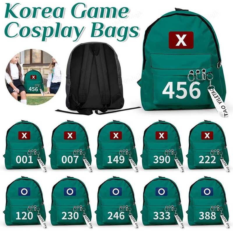 C C Korea Game Season2 Cosplay Backpack S Unisex Solid Printing Shoulder S Student Large Capacity S