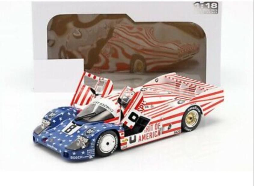 Solido Solido 1 18 Porsche Alloy Racing รุ่น Porsche 956 2.5L 1986