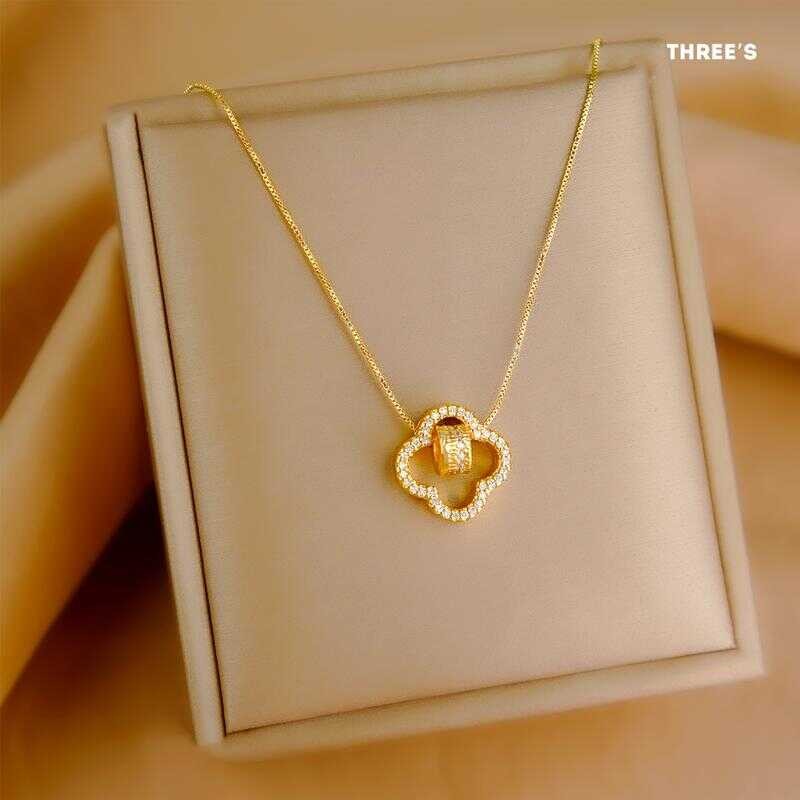 สร้อยคอ " พรอสเพอร์ริตี้-เน็กซัส Prosperity Nexus ทอง จุดเชื่อมโยงแห่งความมั่งคั่ง ดึงดูดทรัพย์ โอกา