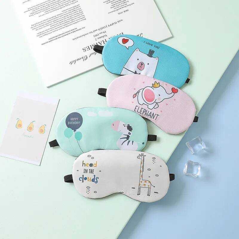 Eye Mask Sleep Shading Ice Pack แพ็คอิสระน่ารักการ์ตูน Ice Pack Eye Fatigue Care Cool Cool Cool Cool