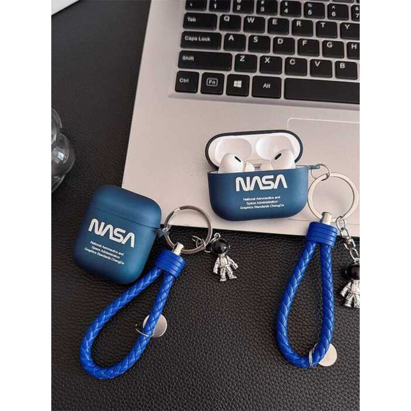 Street Wear นักบินอวกาศภาษาอังกฤษ nasa เหมาะสําหรับ 4 เคสหูฟัง Pro Apple ไร้สายบลูทูธป้องกันกรณี 2nd