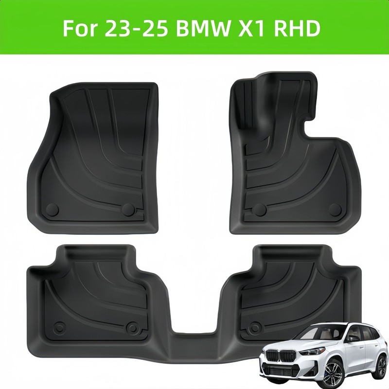 สําหรับ 23-25 BMW X1 RHD พรม TPE พรมปูพื้นรถยนต์/ด้านหลัง