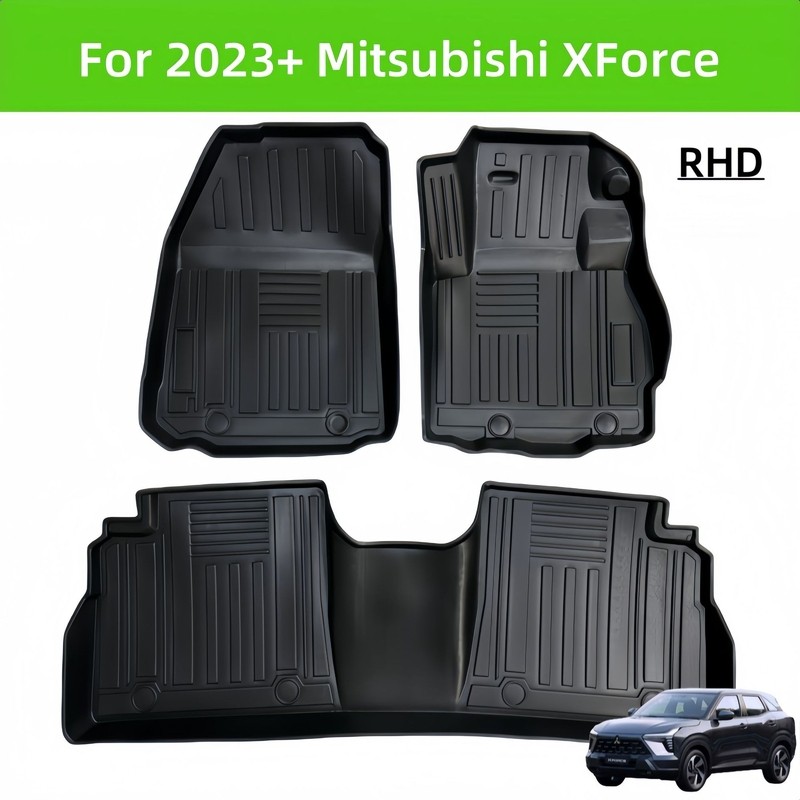 สําหรับ2023 + XForce RHDพรมTPEพรมปูพื้นรถยนต์/ด้านหลังTrunk Mat