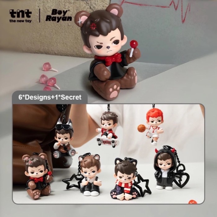 <ใช้ code แฟชั่นได้>สินค้าพร้อมส่ง กล่องสุ่ม TNTspace Rayan Love Pendant ยก Box