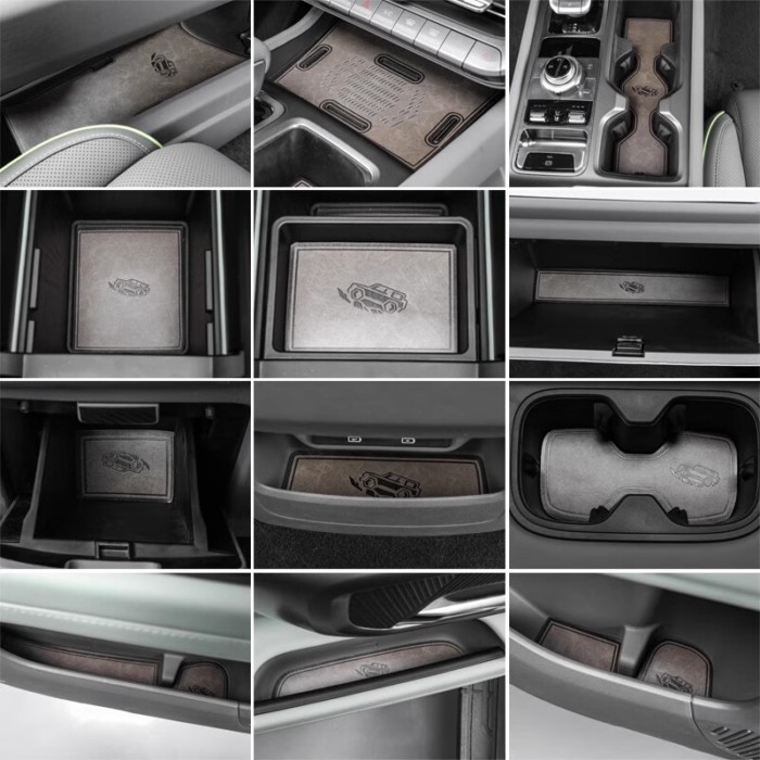 For BAIC BJ40 BJ40C BJ40e Plus 2024 2025 2026 Accessories Coaster Water Door Groove