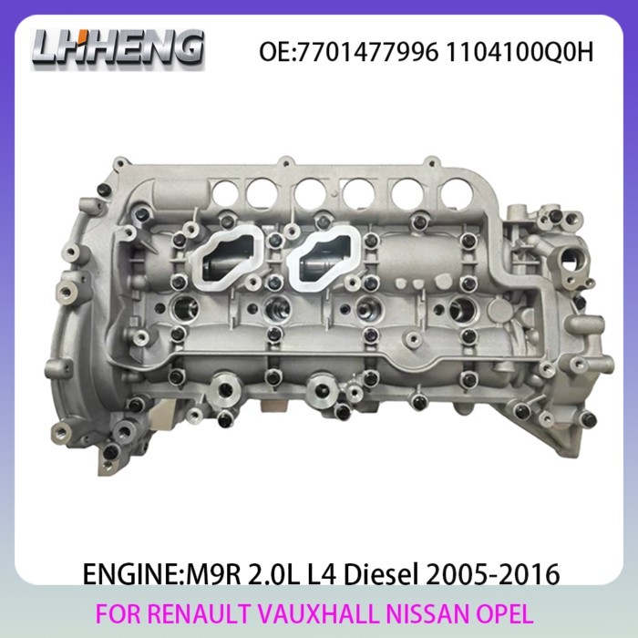 M9R Engine cylinder head assembly for RENAULT ESPACE VAUXHALL NISSAN OPEL 2.0L 2.0 L T L4 Diesel 05