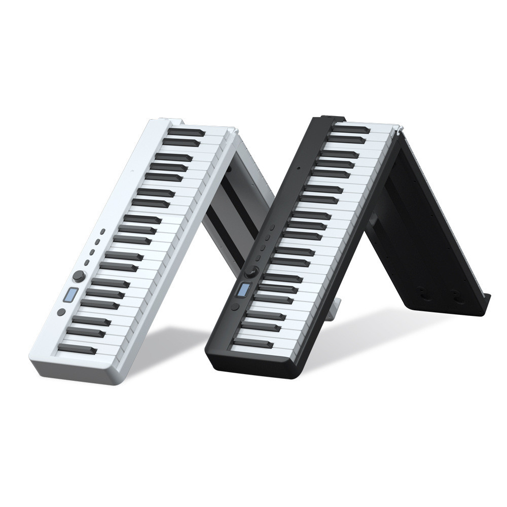 Wersi 88-Key Portable Folding Piano ผู้เริ่มต้นการฝึกแป้นพิมพ์คีย์บอร์ด BX20 เปียโนพับ