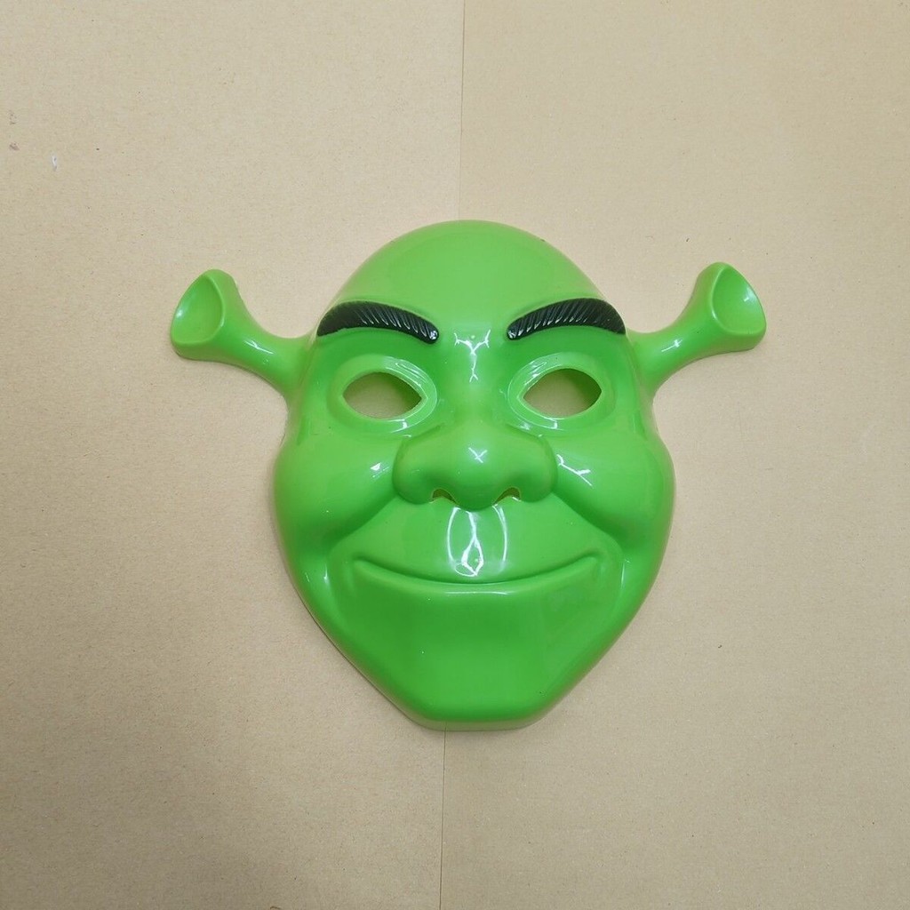 ปาร์ตี้ฮาโลวีน Themed Mask Shrek Mask Masquerade Dress-up Props เด็ก Monster Mask