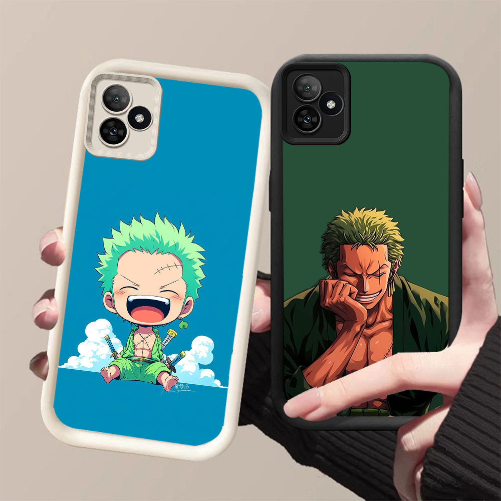 YZ-134 One Piece รุ่น Q ของ Zoro สวยมากสําหรับ Realme Narzo Note C63 C61 C51 6 GT N61 50 NEO6 SE 60 