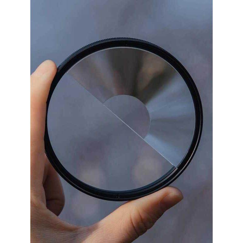 กล้อง Half Moon Swirl Halo Special Effects Filter การถ่ายภาพกล้อง Prospect SLR เลนส์อุปกรณ์เสริมอุปก