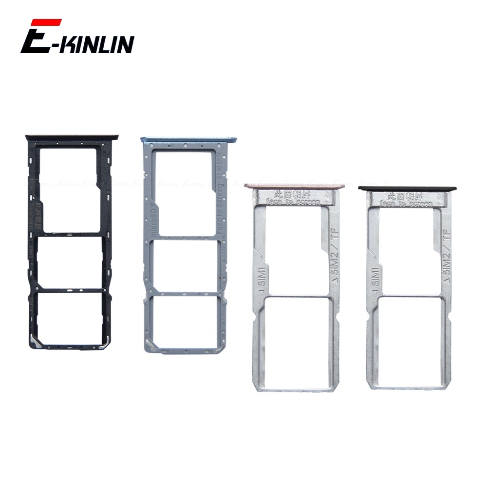 Sim Micro SD Card Socket Adapter คอนเทนเนอร์ Connector Holder Slot ถาด Reader สําหรับ OPPO A32 A33 2