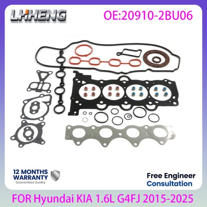 Engine Gasket set For Hyundai Elantra i30 KONA SONATA TUCSON Sportage Kia KX5 1.6L 1.6 L T L4 GAS G
