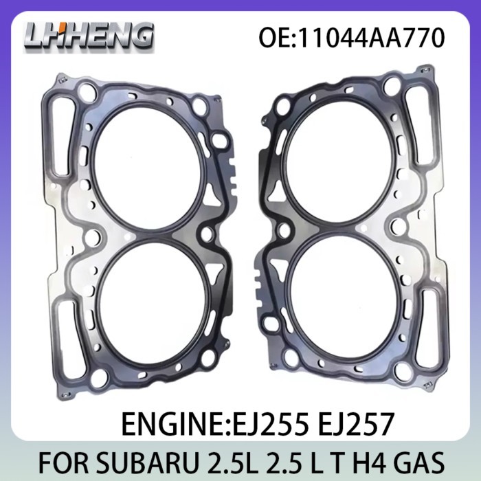 2PCS Cylinder Head Gasket For SUBARU FORESTER IMPREZA LEGACY WPX 2.5L 2.5 L T H4 GAS 07-15 11044AA7