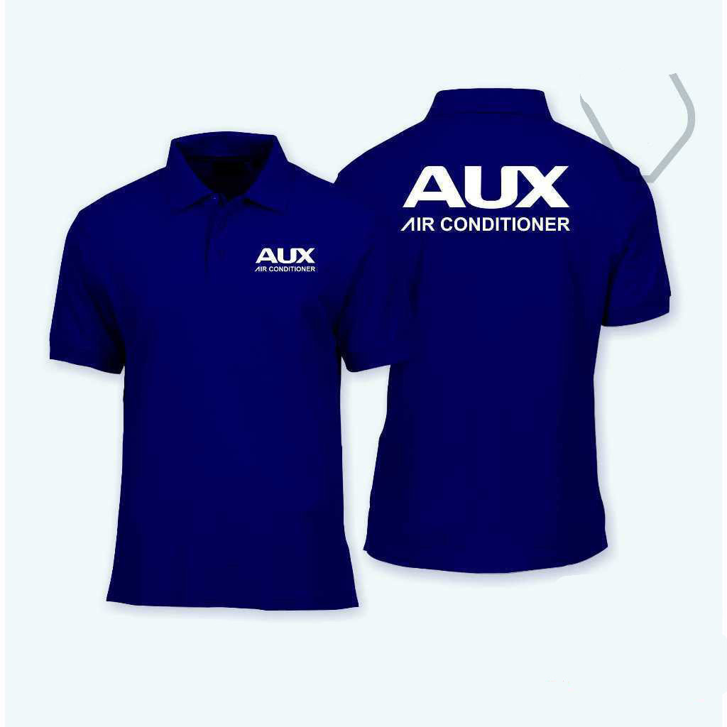 (J02)เสื้อโปโลAUX / เสื้อคอปกแอร์