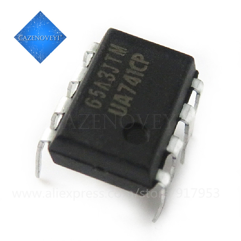 10 ชิ้น UA741CN UA741CP UA741 LM741 NJM741D DIP-8 ชิป IC