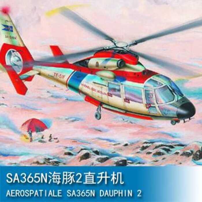 ทรัมเป็ตเตอร์ 02816 1/48 SA365N เฮลิคอปเตอร์ Dolphin 2