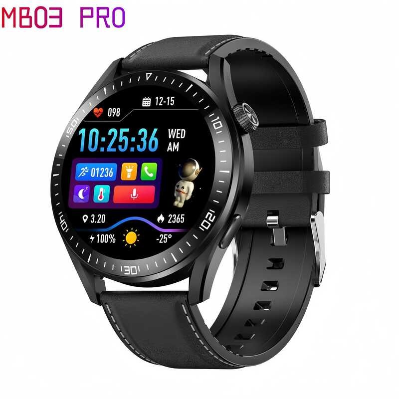 MB03 PRO HD หน้าจอขนาดใหญ่กีฬาสมาร์ทวอท์ชอัตราการเต้นหัวใจการนอนหลับการตรวจสอบชีวิตกันน้ํานักเรียนรา