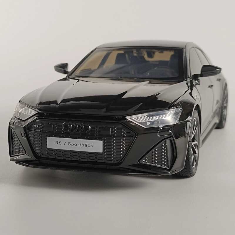 C C 1:24 Audi Rs7 Sportback Sports Ercar Diecast Alloy Car Model Metal Mother Kids Miniauto Kids To
