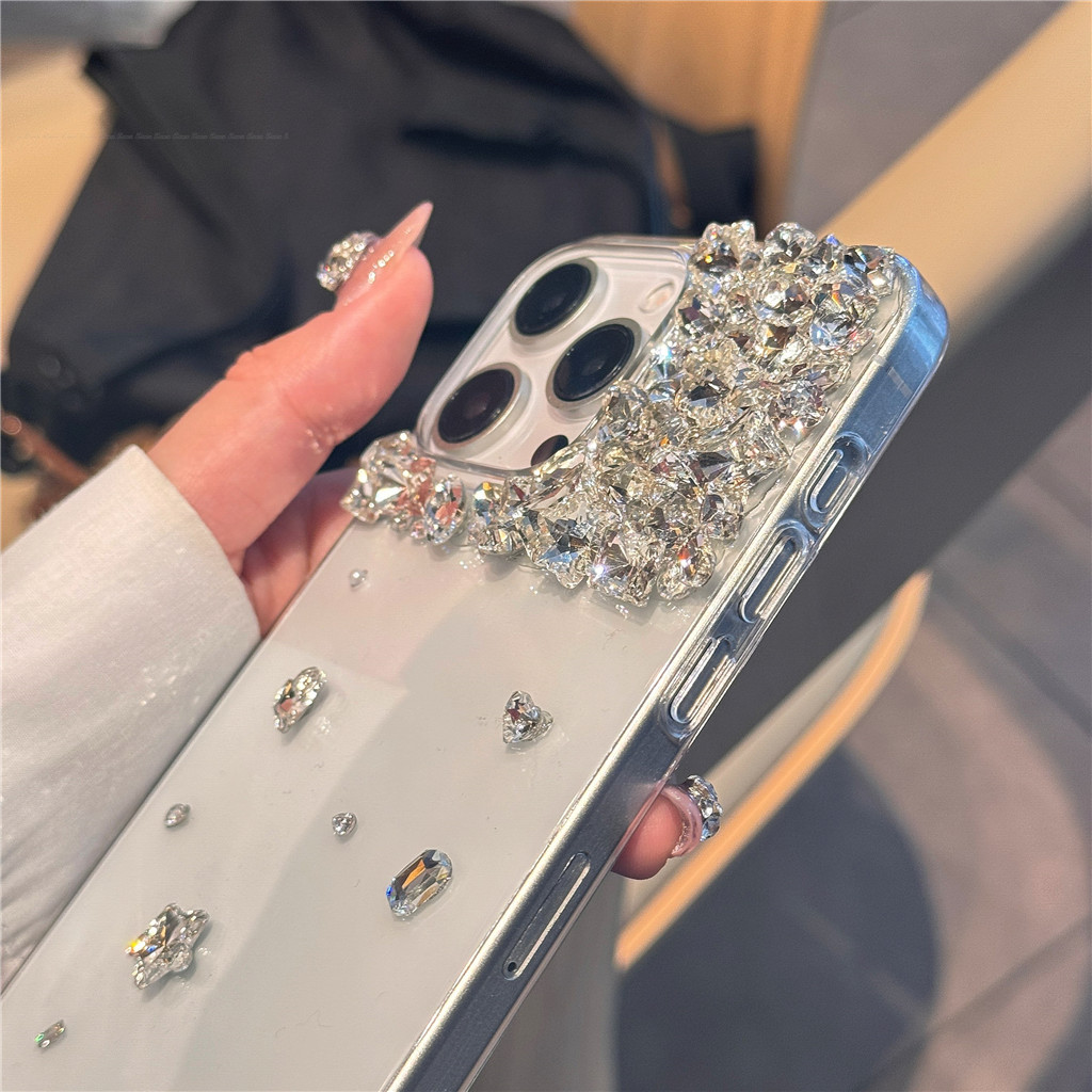 หรูหราเงาสําหรับ OnePlus 7 7T 8 8T 9 9R 9RT 10 11 12 13 13T ACE 2 2V 3 3V 5 Pro Ultra Diamond Hard P