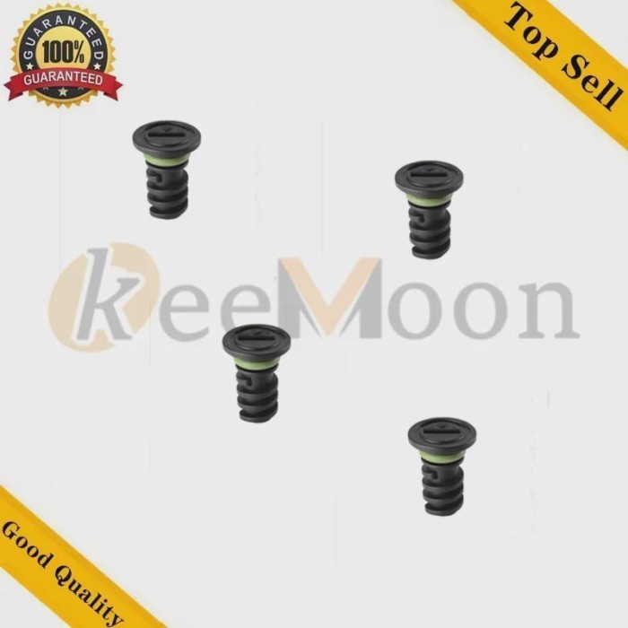 4pcs A0029902017 0029902017 Green Rubber Ring Car Engine Oil Drain Plug Replacement for C63 S 2016