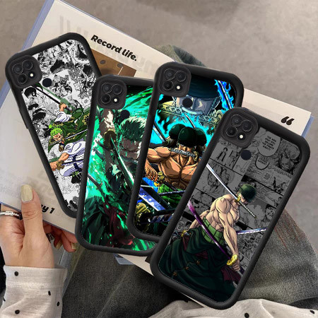 One Piece Zoro HpปลอกชุบใสสําหรับXiaomi RedmiหมายเหตุPOCO C65 X5 A2 7 13T 12 3 M3 14 9T F5 13C A1 6A