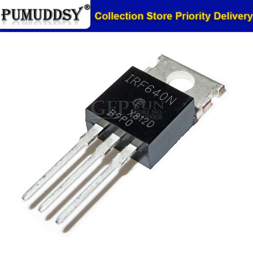 10 ชิ้น IRF640NPBF IRF640N TO-220 TO220 IRF640 MOSFET ใหม่เดิม