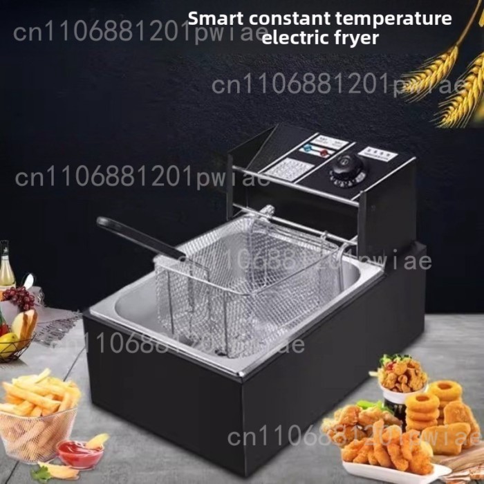 Electric fryer, large capacity stainless steel fryer for frying