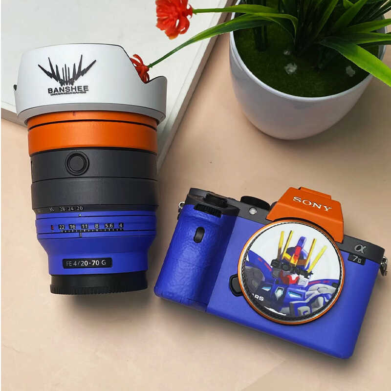 เหมาะสําหรับ SONY A7M4 Body รวมทุกอย่างฟิล์มป้องกัน A7M3/R3 ฟิล์ม A7C สติกเกอร์ SONY กล้องอะนิเมะ 3 