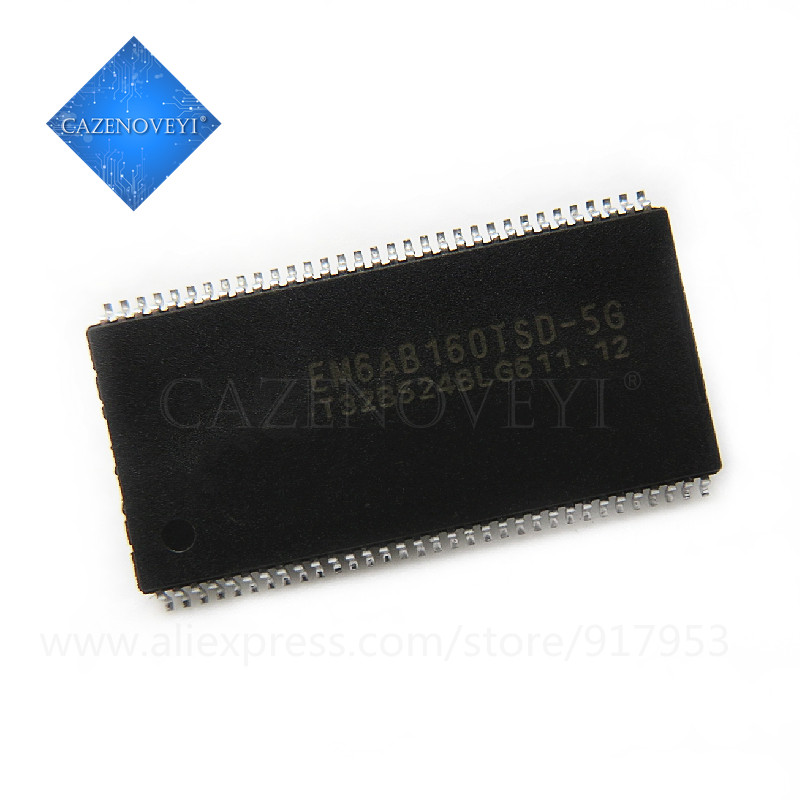 5 ชิ้น EM6AB160TSD-5G EM6AB160 TSOP-66 ในสต็อก