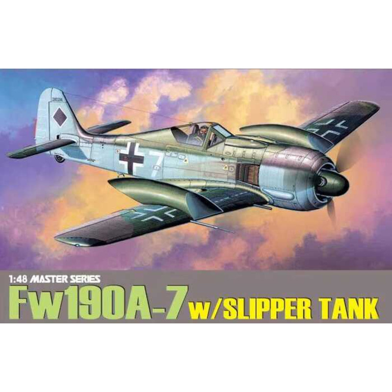 DRAGON 5545 1/48 เครื่องบินรบเยอรมัน Fw190 A-7
